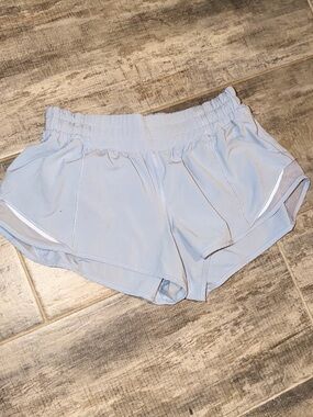 Lululemon Light Blue Women’s Athletic Shorts